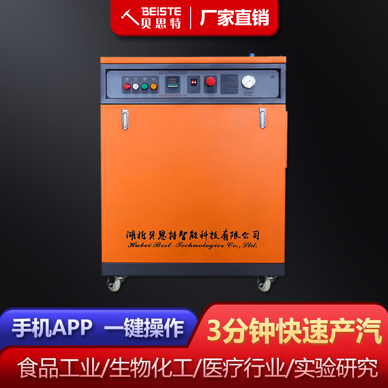蒸汽发生器 贝思特厂家蒸包子米酒消毒全自动电加热出汽量大节能