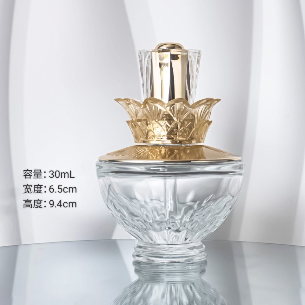 Botella de agua cosmética de 30ml, botella de base de 50ml, botella de perfume de 100ml