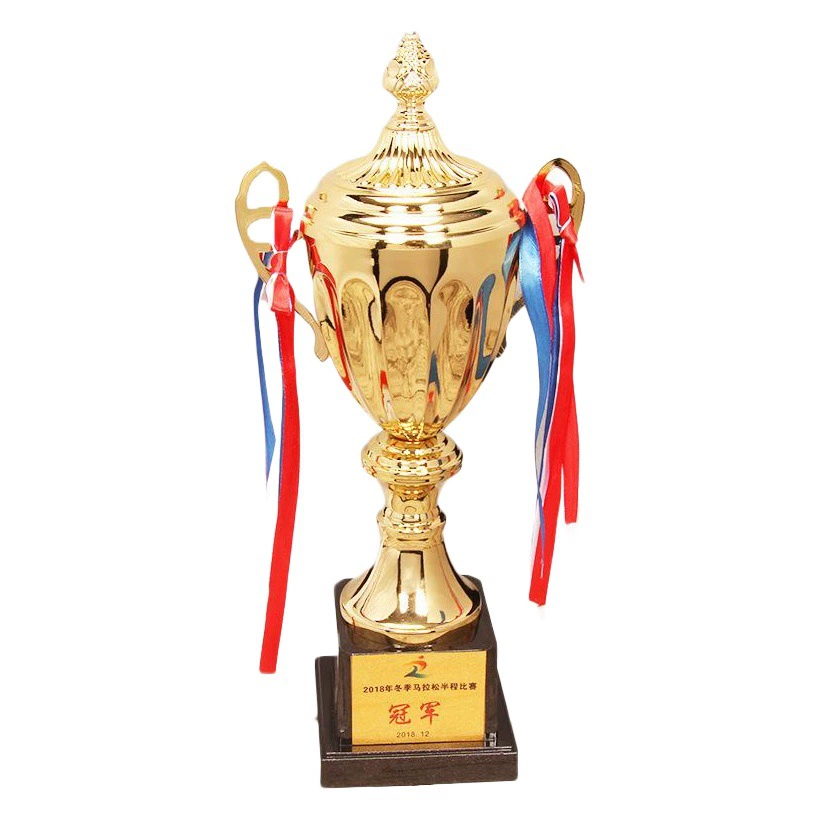 Производитель оптовый креативный металлический трофей 2024 новый премиальный ежегодный трофей
