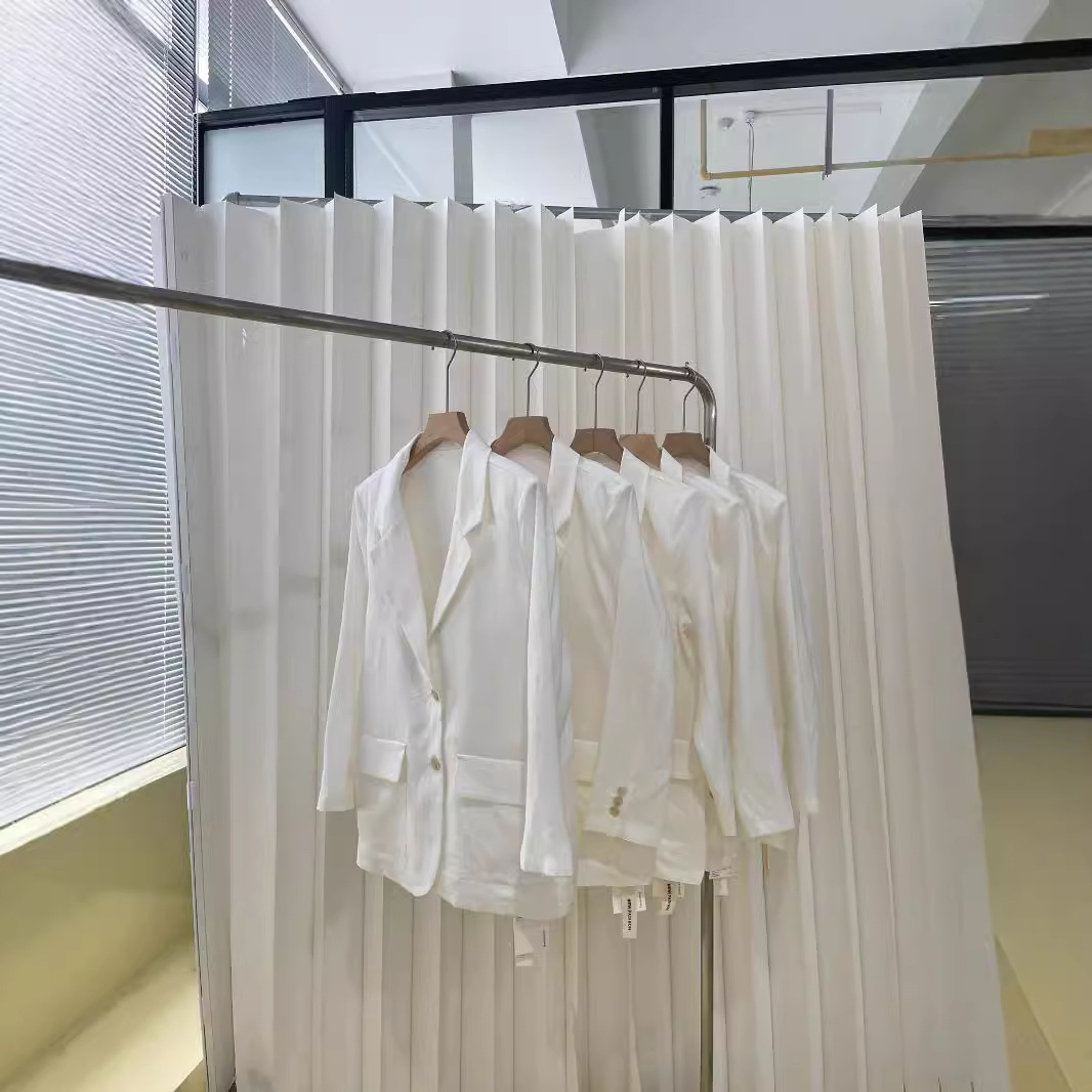 2026 New Style Korean Style Casual Loose Sun Protection Thin Linen White Blazer Jacket for Women Summer