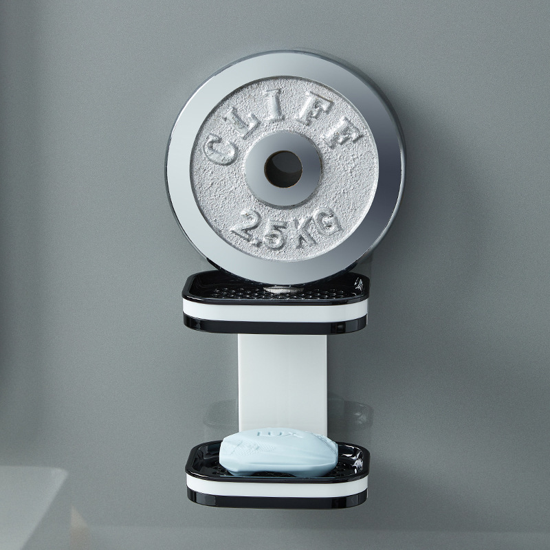 Soap holder, double-layer drying rack for home use 4