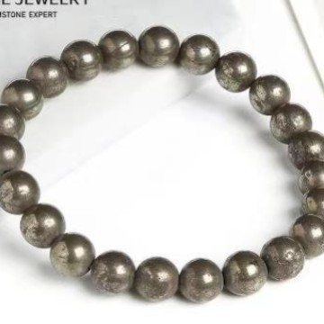 Pulsera Tejida de Piedras Naturales de 108 Cuentas Hecha a Mano para Hombre y Mujer