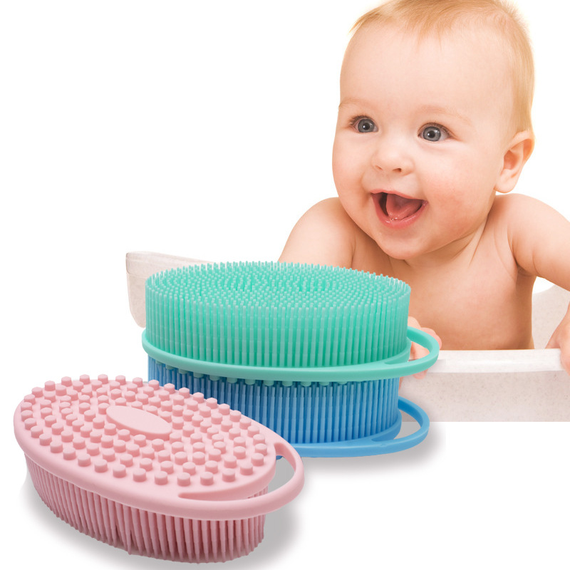 Einfacher Stil Einfarbig Kieselgel Bade Bürste Baden display picture 2