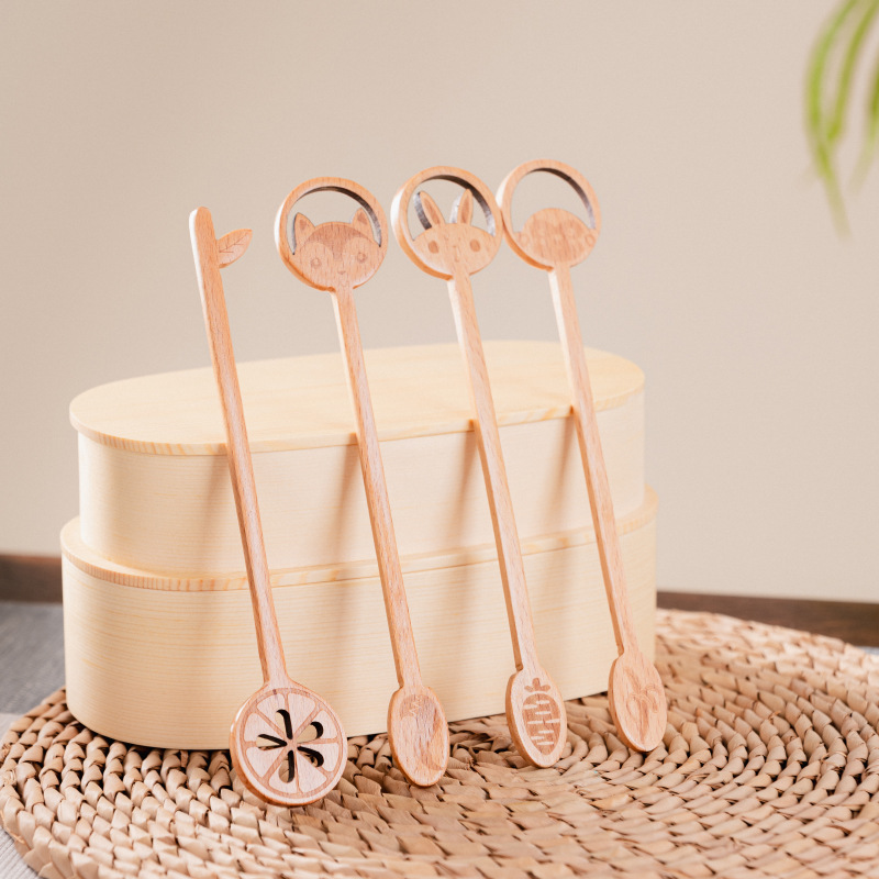 Creative coffee mixing stick