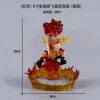 5 inches-Red Seated Luffy Lotus Base-Bag