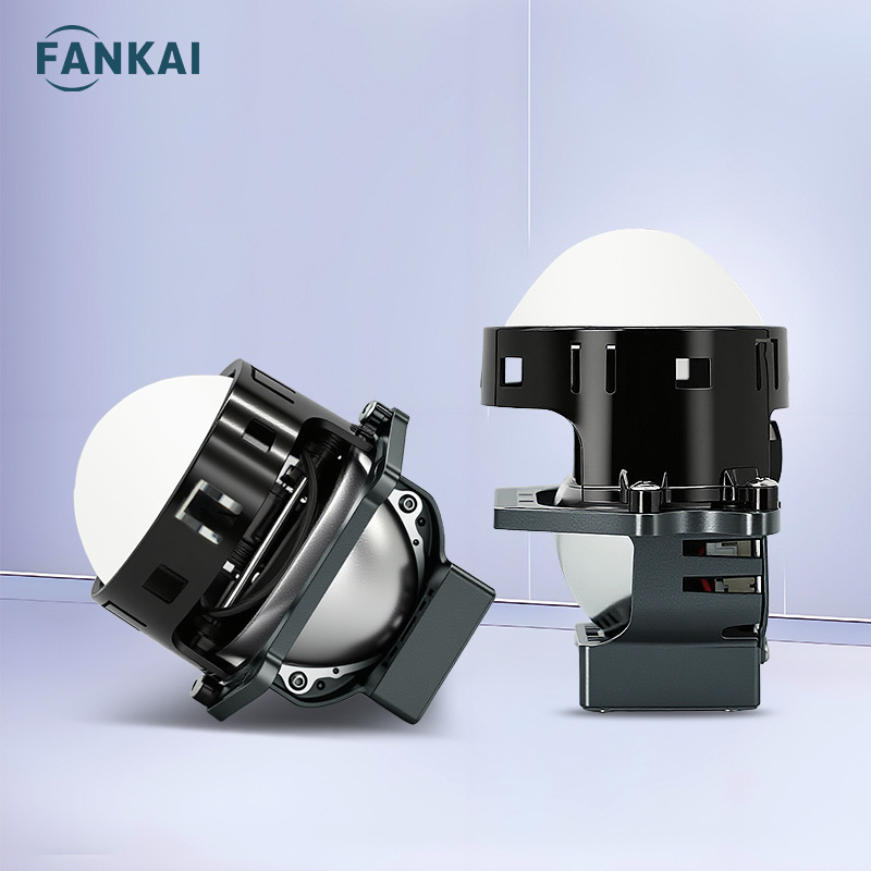 3 pulgadas nuevo S1 LED lente de doble luz 60W de alta potencia faro de automóvil transformación de luz alta y baja volumen pequeño image 5