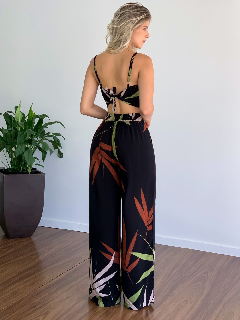 Frau Lässig Drucken Polyester Drucken Hosen-sets display picture 4