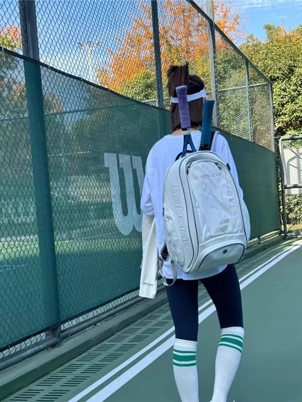 新しいウォームテニスバドミントンバックパックスポーツ大容量独立したラケットコンパートメントシューズコンパートメント多機能記念バックパック|undefined
