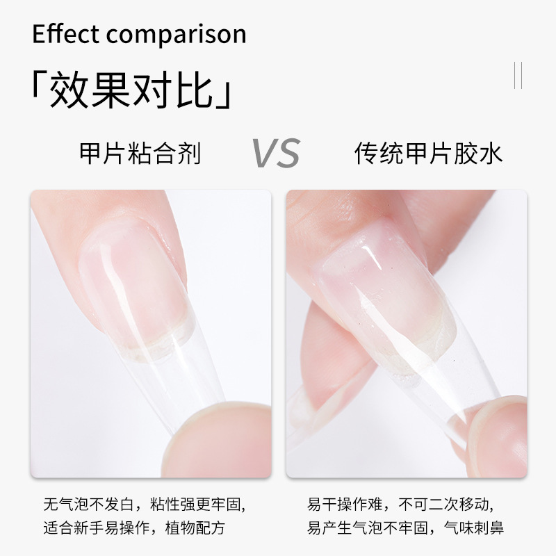 Explosión de uñas de color desnudo de cristal extensión de uñas sin papel modelo de extensión rápida 15ML 30ML