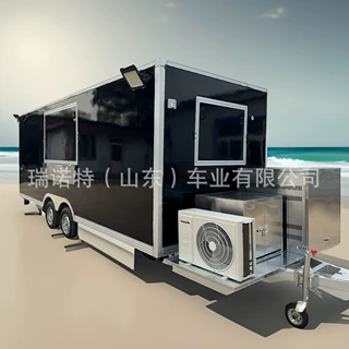 跨境定制步行街公园景区露营地小吃车酒吧移动奶茶咖啡车售货车