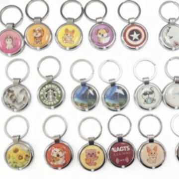 Nfc Smart Keychain Access Control Card Elevator Card Proximity Card Pattern Logo Metal Keychain