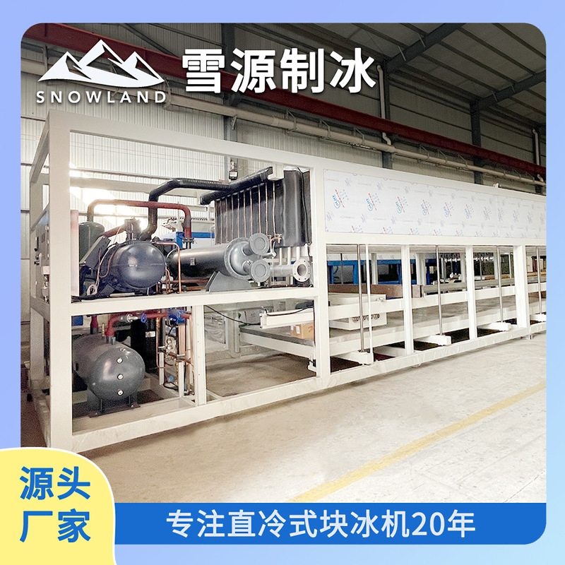 Snowland Commercial Large Ice Maker 25 Tons Crayfish Preservation Ice Block Machine Direct Cooling Block Ice Machine 1