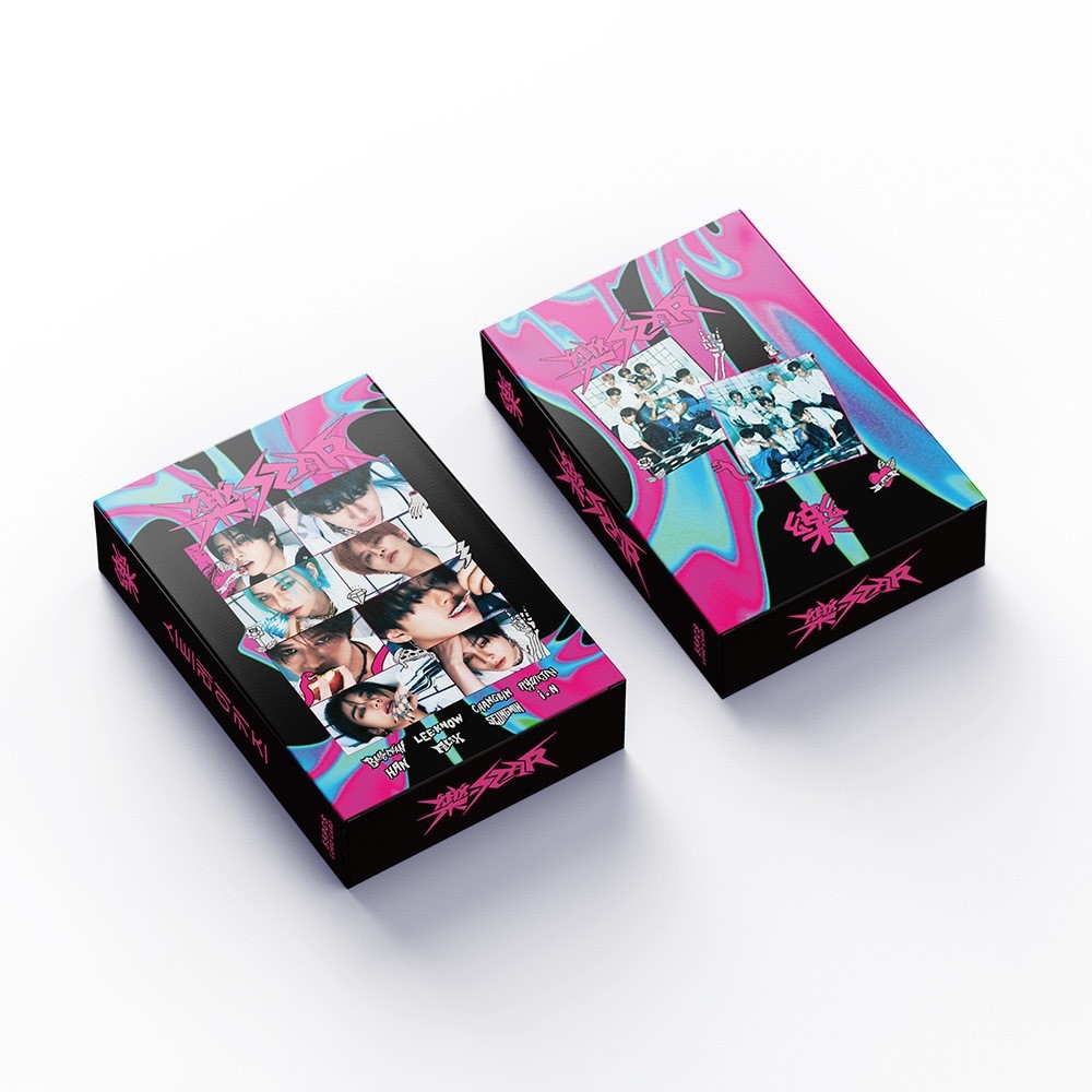 Cadena total de gran cantidad de nuevos productos en stock 55 tarjetas de álbum SKMyBreath KPOP estrella alrededor de la tarjeta de colección LOMO