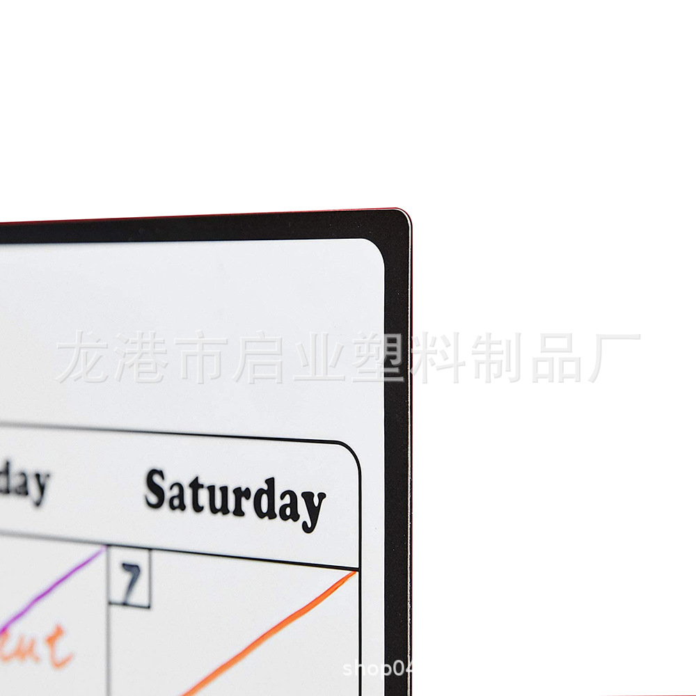 Amazon calendario magnético borrado en seco refrigerador magnético pizarra horario mensual borrable Calendario de autodisciplina semanal tablero de mensajes mensual