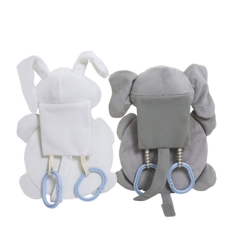 BBSKY bebé divertido espejo retrovisor coche dibujos animados muñecos de animales HaHa espejo torno para colgar juguetes