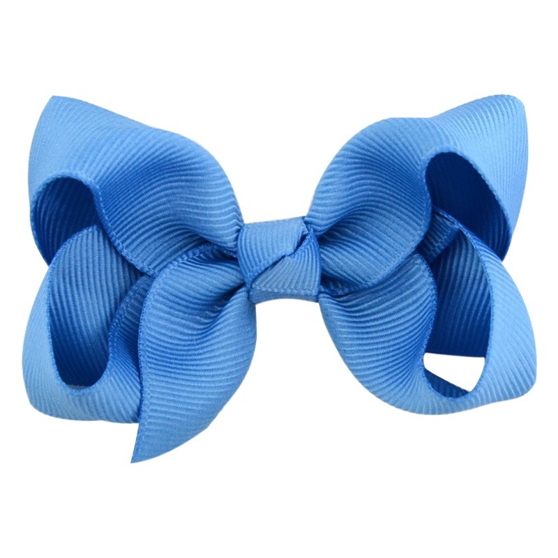 Children's hair clip multi-color warped flower bow duck bill clip fashion new best selling hair clip factory direct 563