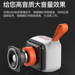 XDOBO Happy Treasure 1995 Generation 2 Outdoor Hiking and Cycling Waterproof Low-Frequency Subwoofer Portable Steel Cannon Factory Direct Sales