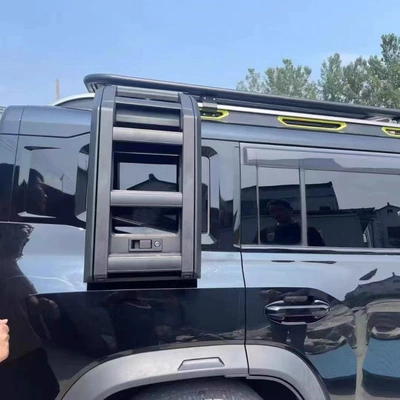 Jietu Traveler Aluminum Alloy Roof rack - aluminum-alloy-lockable-folding-ladder