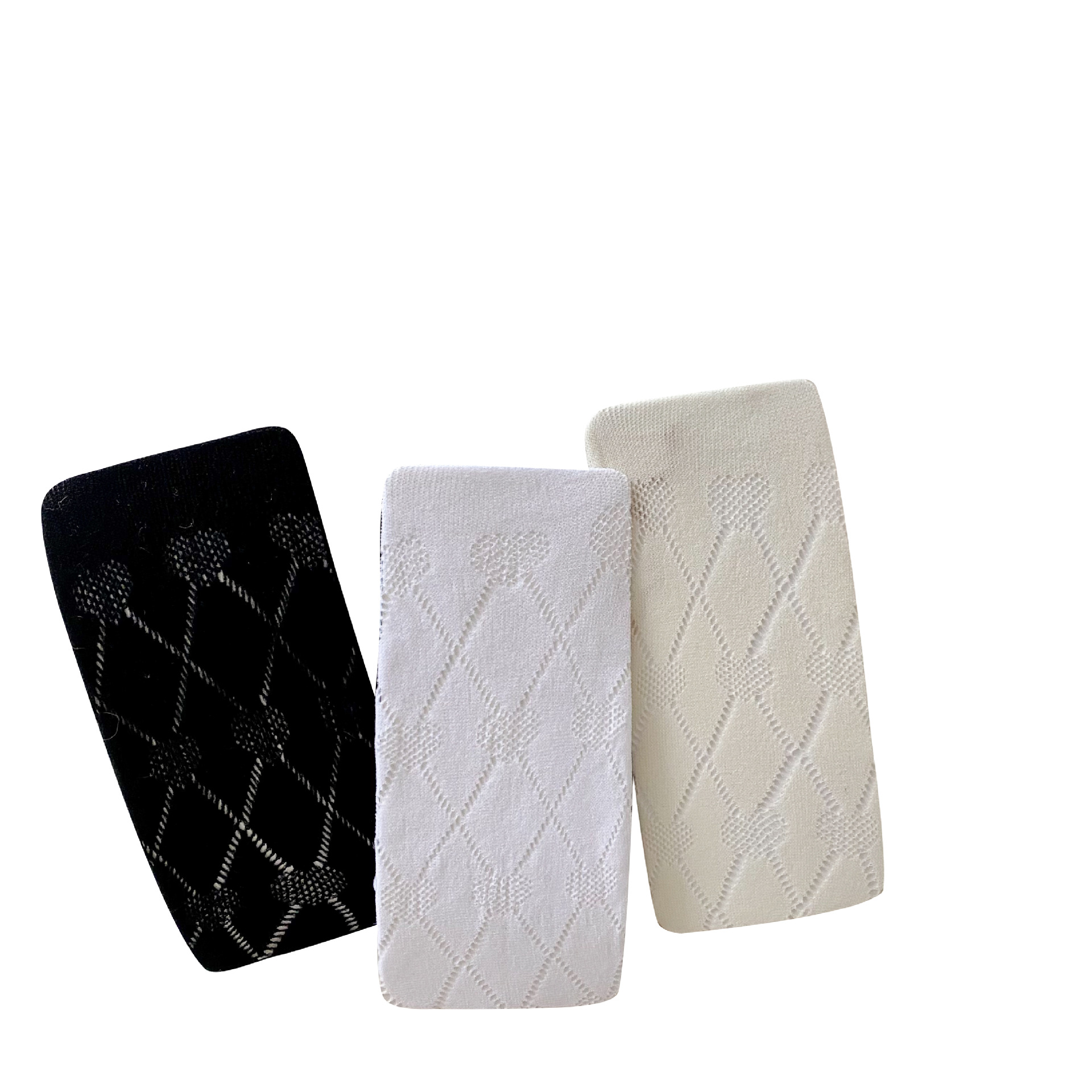 Y2g calcetines de red amor hueco rombo rasgado sub-cultura negro seda Lolita chica caliente bottoming ins marea pantimedias