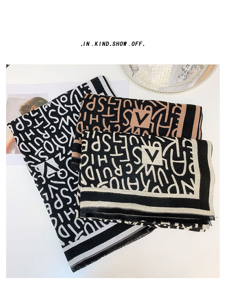 Cachecol em caxemira elegante para mulher xale versátil_voghion.com