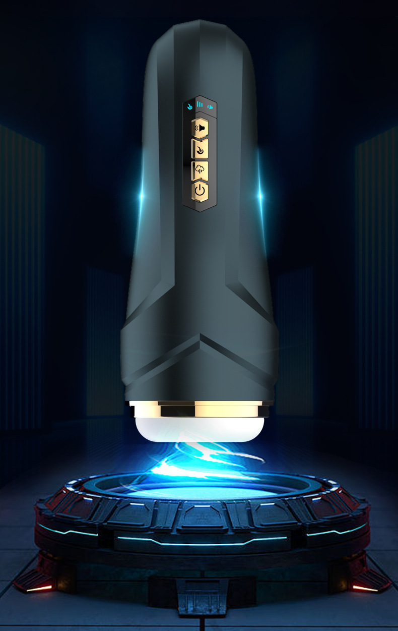 Chloe Automatic Telescopic Male Masturbator with Suction, Heating and Voice Interaction — detail image 3