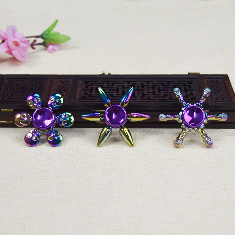 Металлические кончики пальцев гироскопический сплав цветной пальчик гироскопия киоск десять юаней магазин
