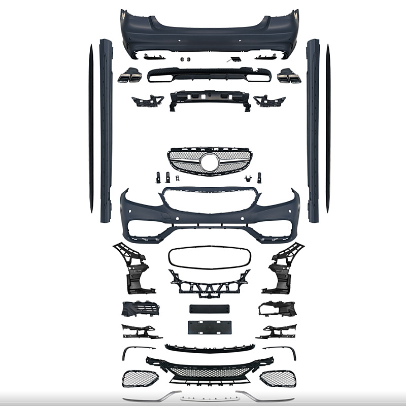 Suitable for 09-16 Mercedes-Benz E-Class W212 E200 260 E300 Modified E63Amg Surround Front Bumper Old to New