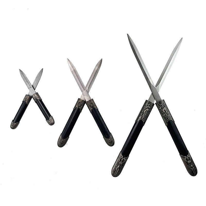 Wholesale of Metal Sword Models: Mandarin Duck Mother and Child Sword, Twin Swords, Two-In-One Mother and Child Sword, Double Swords, Unedged One-Piece Sword Wholesale of Metal Sword Models: Mandarin Duck Mother and Child Sword, Twin Swords, Two-In-One Mother and Child Sword, Double Swords, Unedged One-Piece Sword