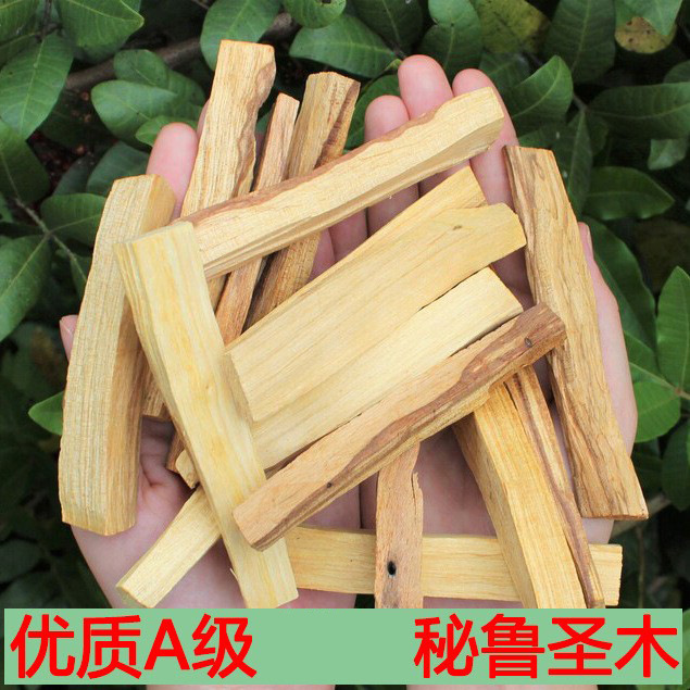 Peru Saint Wood High Oil Natural Aromatherapy Log Sticks PaloSanto Sage Meditation Comfortable Wholesale Cross Border Peru Saint Wood High Oil Natural Aromatherapy Log Sticks PaloSanto Sage Meditation Comfortable Wholesale Cross Border