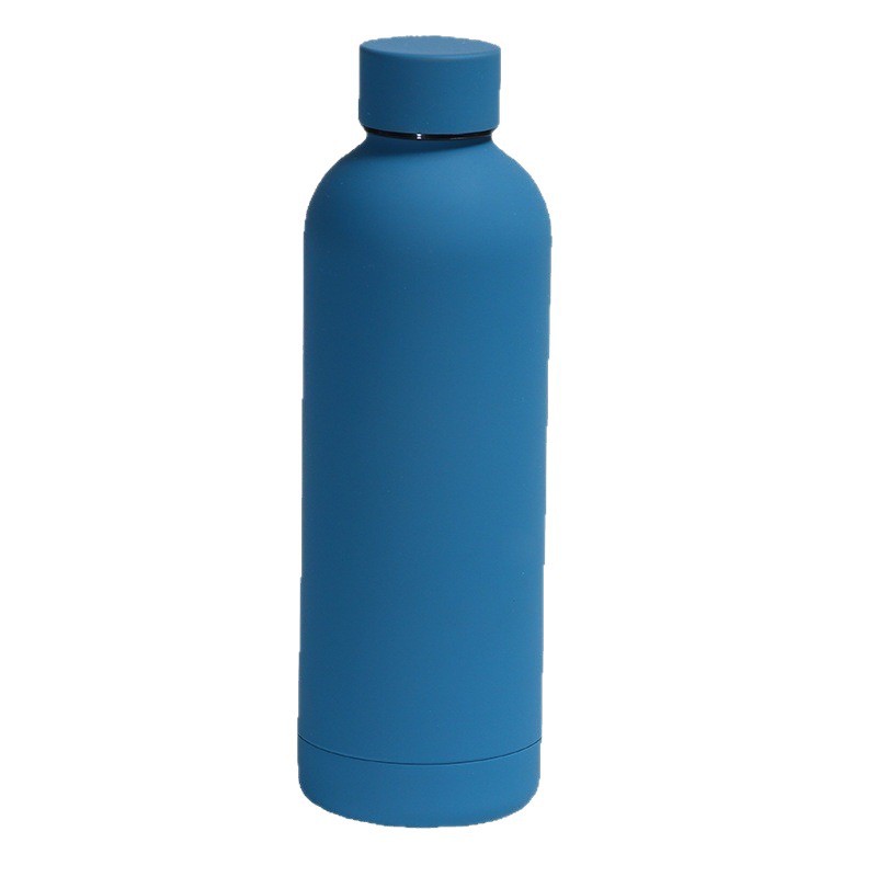 American 304 taza de acero inoxidable deportiva al aire libre gran capacidad botella de boca pequeña simple moda botella de cola de doble capa