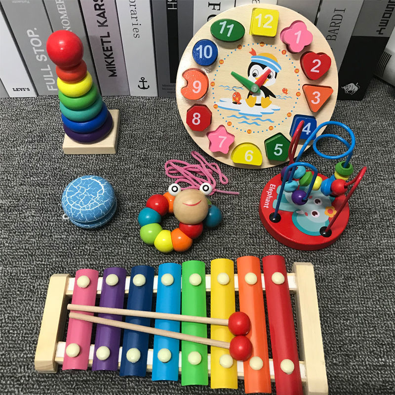 타워 + 웜 + 노크 + 시계 + 와인딩 구슬 + 요요