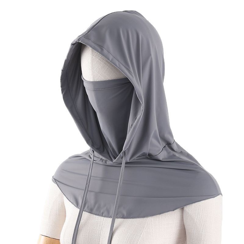 Máscara solar máscara de cuello máscara de protector UV para montar al aire libre sombrero de hielo sombrero de protección solar