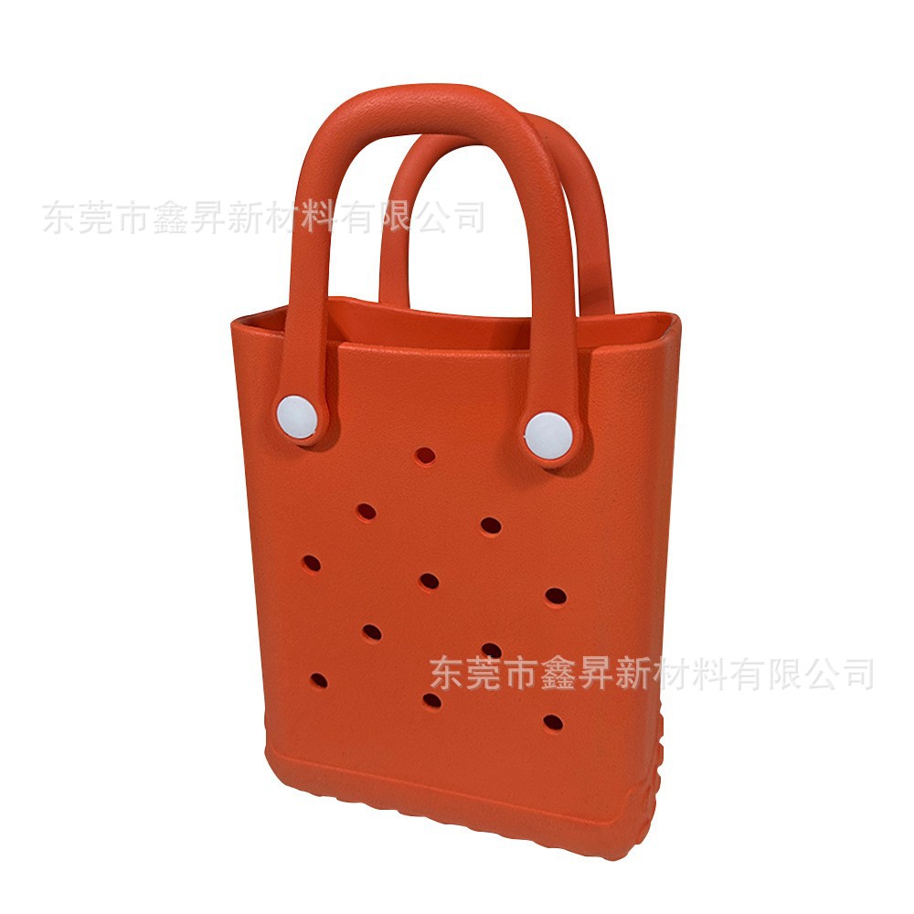 16*8*20CM; 빨간색; 비치백