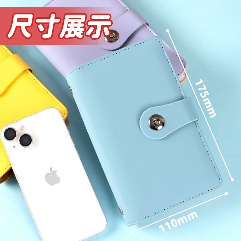 新しい現金貯金帳は、現金収納袋、マネークリップ、マネーブック、収納ブック、収納バッグ、大容量を収納できます。