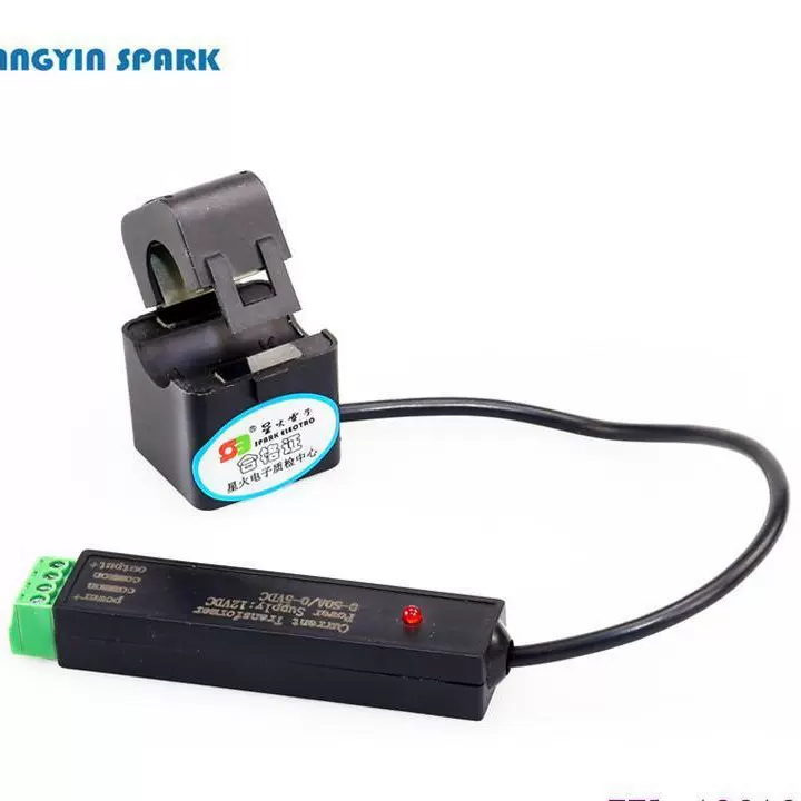 SBD-T10开合式电流变送器 开口传感器 5A-80A/4-20mA 开口变送器