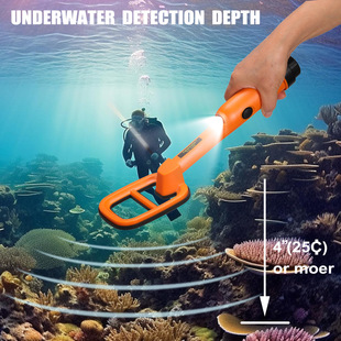 Cross-Border Hot Selling Diving Metal Detector Outdoor Treasure Hunting Detector Titxunzhe Tc-120 New Waterproof