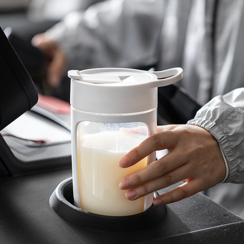 EQURA electric shaker cup, automatic mixing cup, sports kettle, large-capacity semi-automatic protein powder cup, trendy and portable