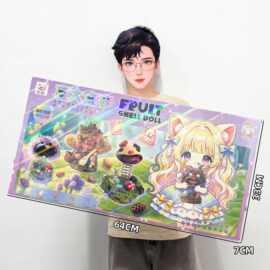 DIY豆荚娃娃小众创意手工女孩礼物益智玩具摆件 教培机构礼盒批发