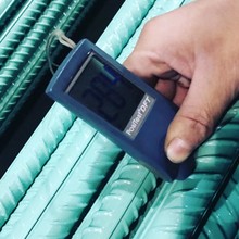 环氧涂层钢筋沿海项目筑基防蚀螺纹钢筋静电喷涂环氧粉末源头厂家