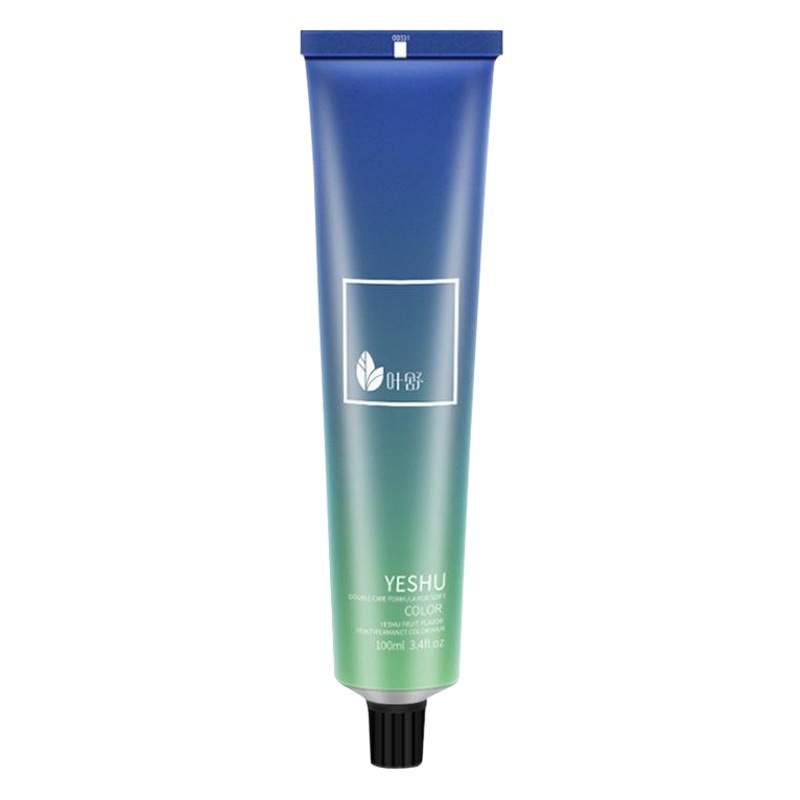 Ye Shu Dye Cream Hair Salon Special Hair Dye Cream Slightly Tide Color Single Dye Cream Barber Shop Ammonia-Free Dye Cream Wholesale