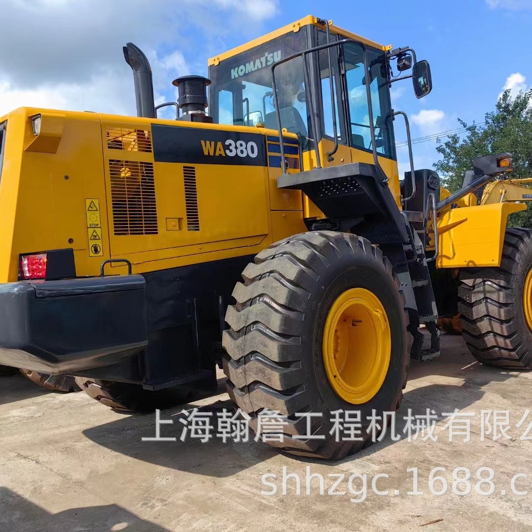 常年出口二手小松380-8装载机Used Komatsu 380-8 loader价格便宜