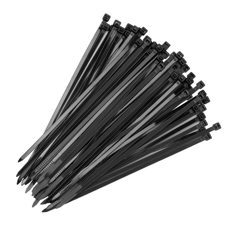 Corbata de nylon autoblocante resistente al frío engrosada antienvejecimiento corbata industrial fuerte corbata de plástico autobloqueante