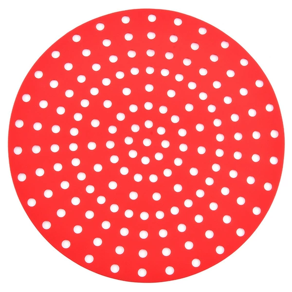 Round 9 inch red large size