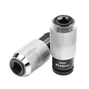 Electric Wrench to Electric Hammer Square Handle Conversion Head Impact Drill Converter Electric Wrench to Electric Hammer Adapter Chrome Vanadium Steel