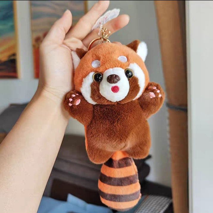 Llavero de peluche con diseño de unicornio - Con brillos - Incluye colgante para mochila - Juguete pequeño para niños - Estilo cartoon