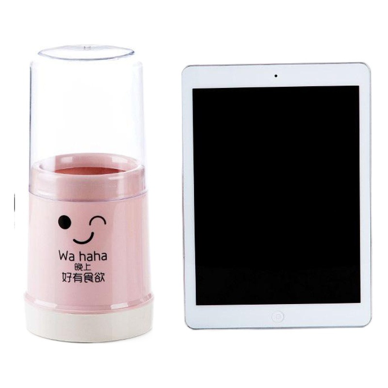 Dibujos animados de color sólido palillos tubo de almacenamiento cocina cubierta de polvo palillos jaula al por mayor Nordic simple transparente palillos jaula con tapa