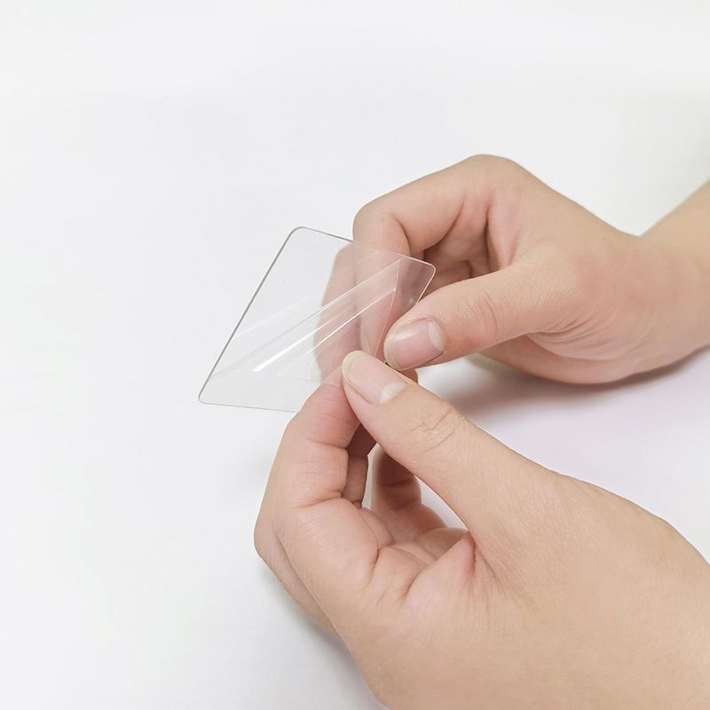 Fábrica en stock gancho adhesivo acrílico sin punzonado adhesivo transparente de doble cara adhesivo de doble cara transparente adhesivo de doble cara