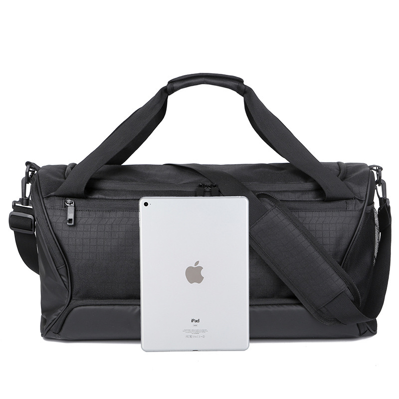 Unisex solo hombro crossbody gran capacidad zapato independiente almacén fitness yoga entrenamiento bolsa de moda casual bolsa de equipaje