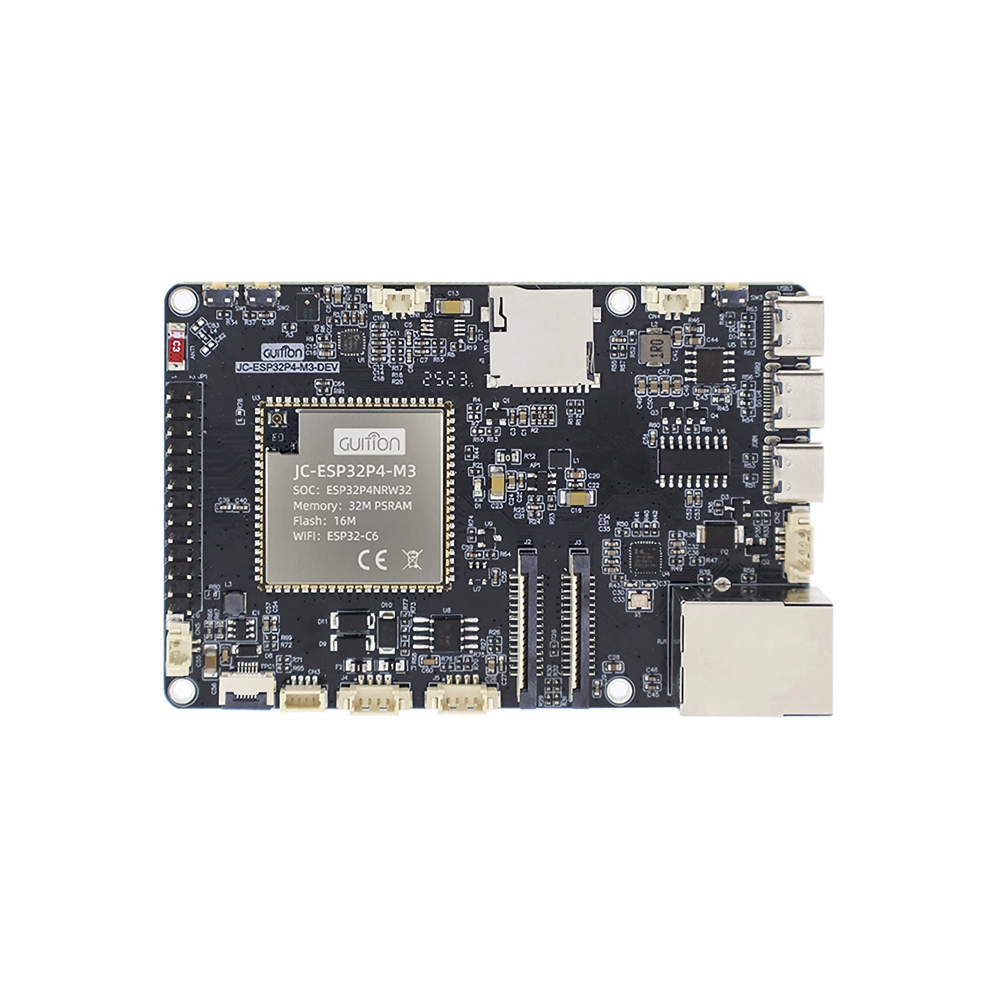 Плата разработки ESP32-P4 с двумя ядрами ESP32-C6, камера/двойной ядро RISC-V, 100 Мбит сетевой порт/экран DSI