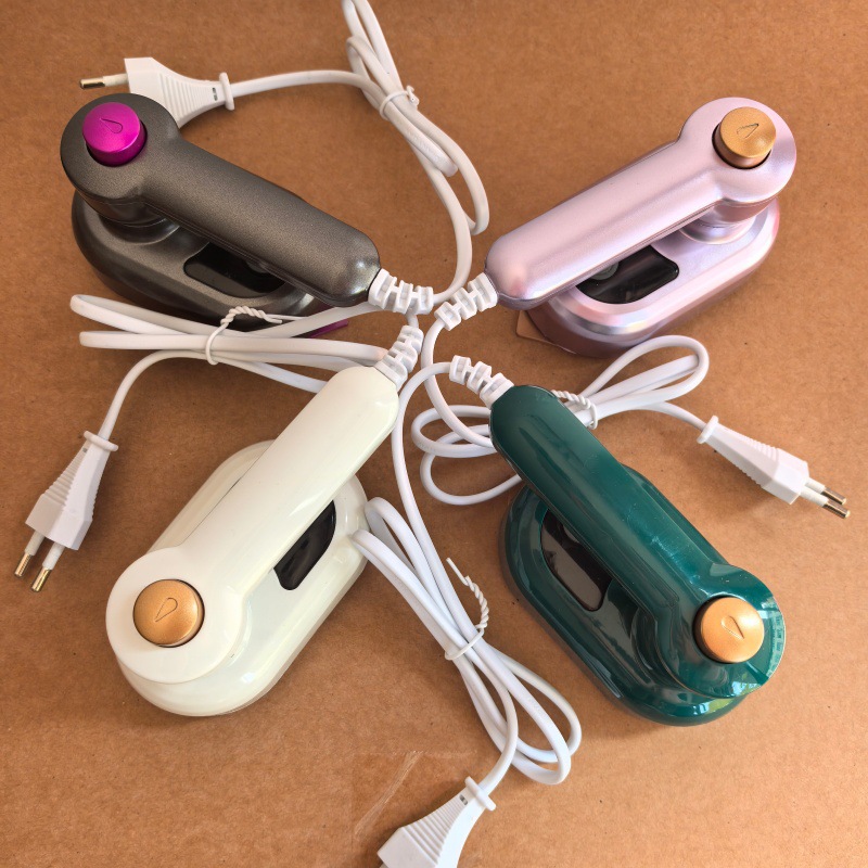 Mini Folding Electric Iron, Handheld Garment Steamer, Portable Mini Rotating Folding Iron
